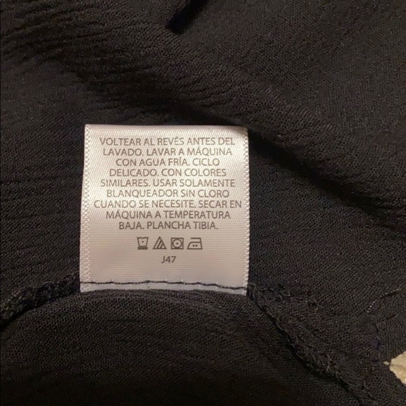 Kelly Renee Black Embroidered Tunic Sleeveless Top Size 1X - Picture 6 of 7